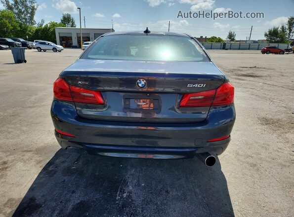 WBAJE7C35HG889043 2017 BMW 5 SERIES Gray Vista trasera