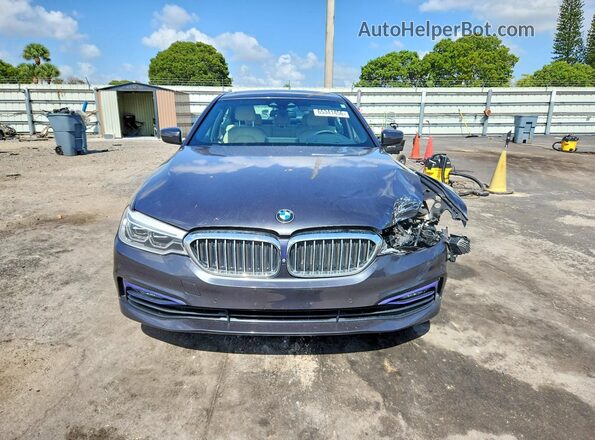 WBAJE7C35HG889043 2017 BMW 5 SERIES Gray Vista frontal