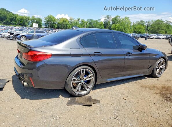 WBAJE7C51KWW14543 2019 BMW 5 SERIES Gray უკანა მარჯვენა