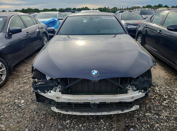 WBAJE7C52KG893012 2019 BMW 5 SERIES Blue Widok z przodu
