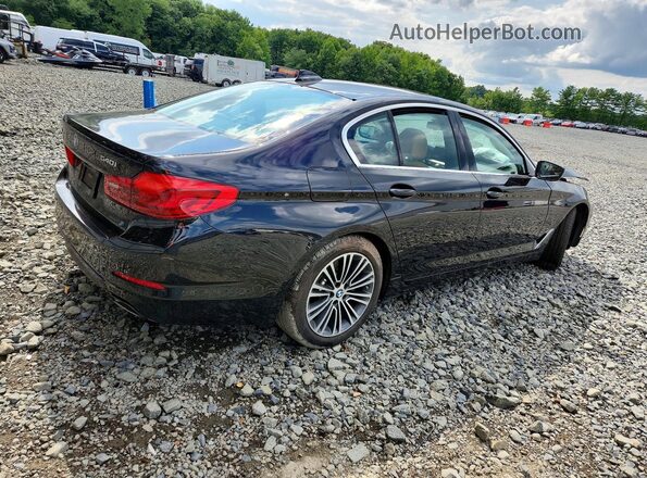 WBAJE7C55KWW38831 2019 BMW 5 SERIES Black უკანა მარჯვენა