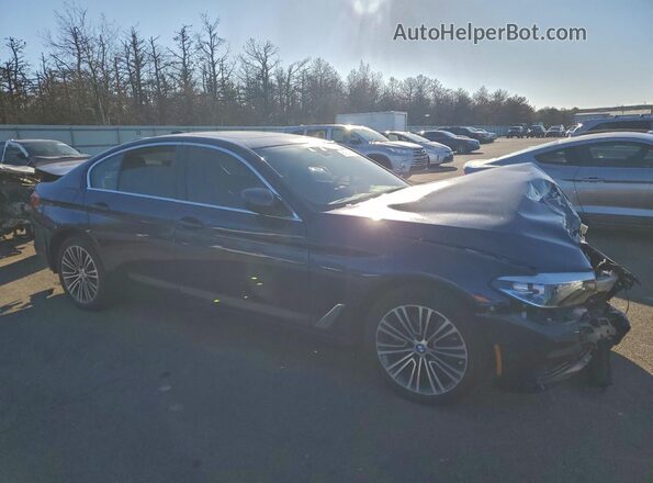 WBAJS3C07LCD21080 2020 BMW 5 SERIES Blue Передня права чверть
