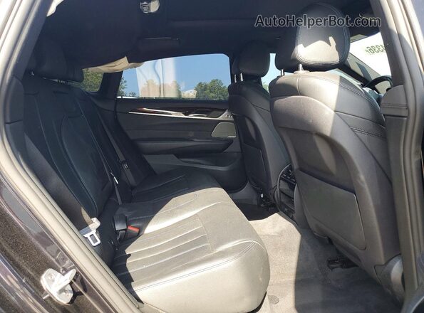 WBAJV6C55KBK08296 2019 BMW 6 SERIES Black Vista de los asientos traseros