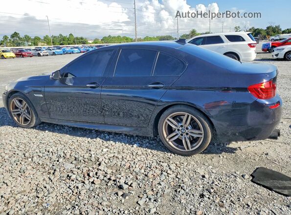 WBAKN9C59GD962903 2016 BMW 5 SERIES Black Задня ліва чверть