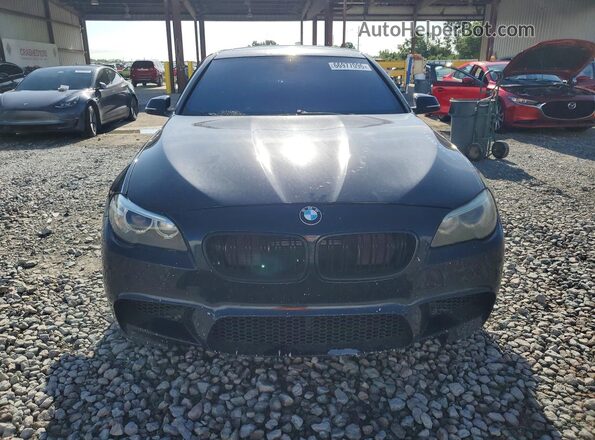 WBAKN9C59GD962903 2016 BMW 5 SERIES Black Вид спереду