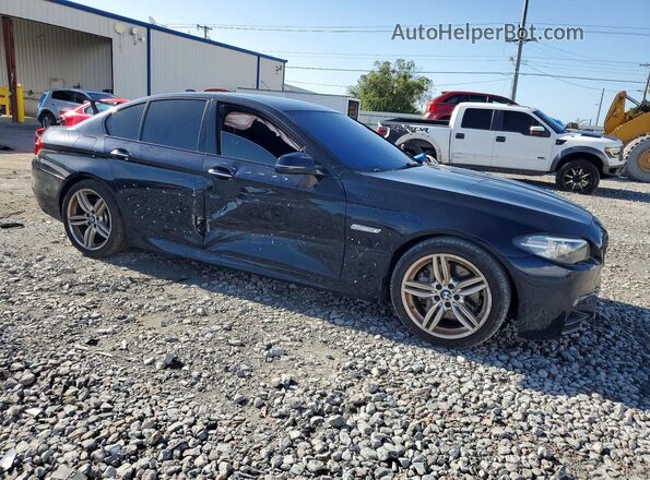 WBAKN9C59GD962903 2016 BMW 5 SERIES Black Передня права чверть