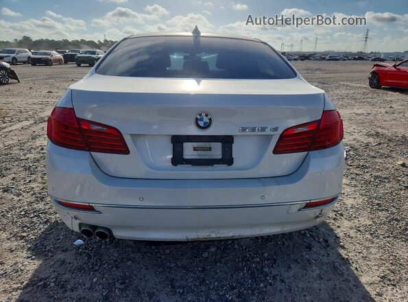 WBAXA5C5XGD691893 2016 BMW 5 SERIES White უკანა ხედი