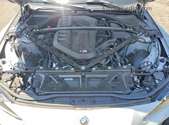 WBS43AZ05PCL25861 2023 BMW M4 Gray Вид задньої частини салону