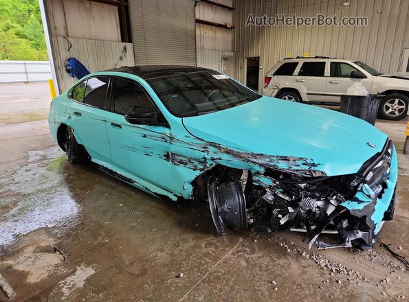 WBS83FK02SCU40077 2025 BMW M5 Turquoise Przód prawy