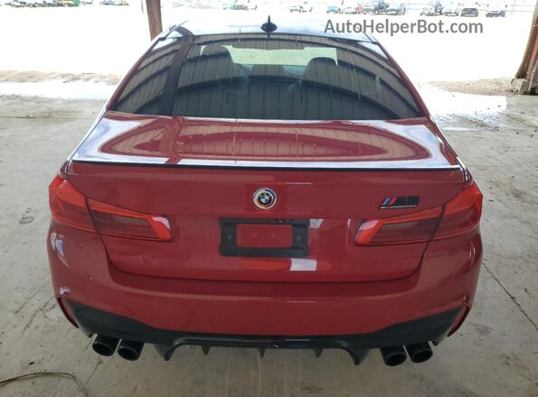 WBSJF0C06LCD10232 2020 BMW M5 Красный Вид сзади