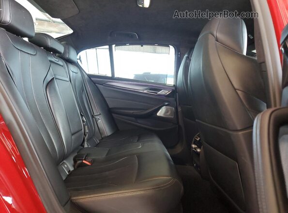 WBSJF0C06LCD10232 2020 BMW M5 Красный Вид задних сидений