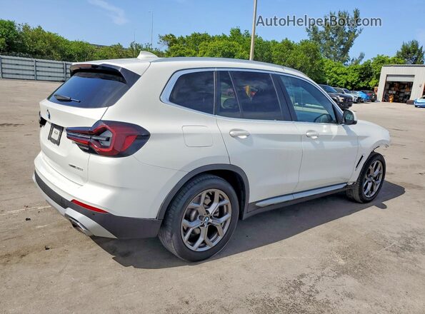 WBX47DP01NN162470 2022 BMW X3 White Tył prawy