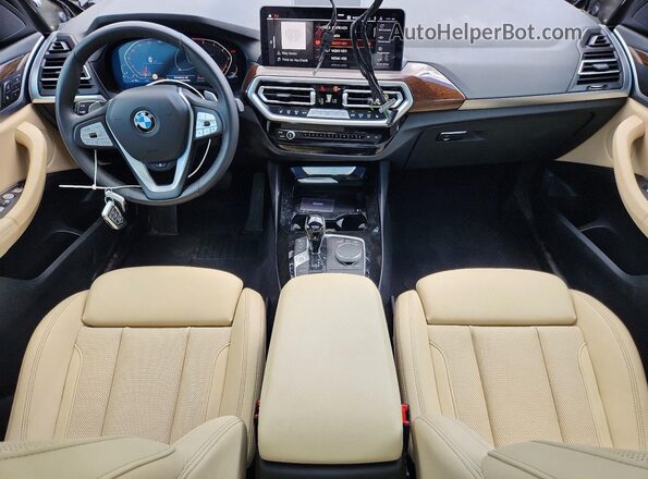 WBX57DP01RN311079 2024 BMW X3 Black Widok deski rozdzielczej