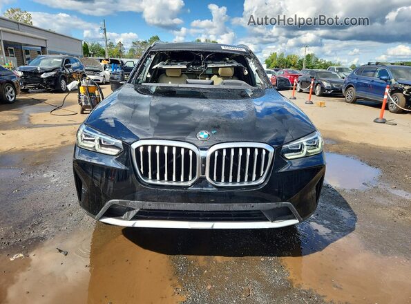 WBX57DP01RN311079 2024 BMW X3 Black Widok z przodu