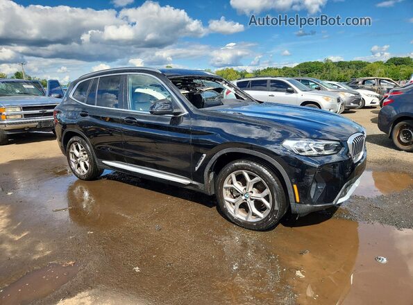 WBX57DP01RN311079 2024 BMW X3 Black Przód prawy