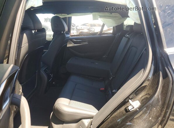 WBX57DP07NN181609 2022 BMW X3 Black Vista de los asientos traseros