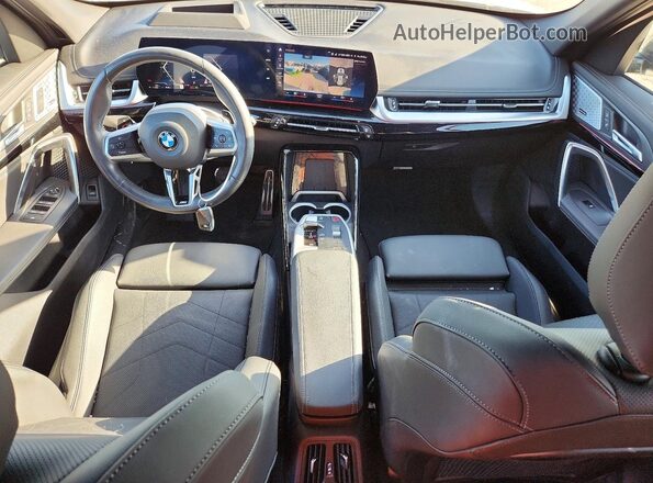 WBX73EF01P5X15802 2023 BMW X1 White Vista del salpicadero