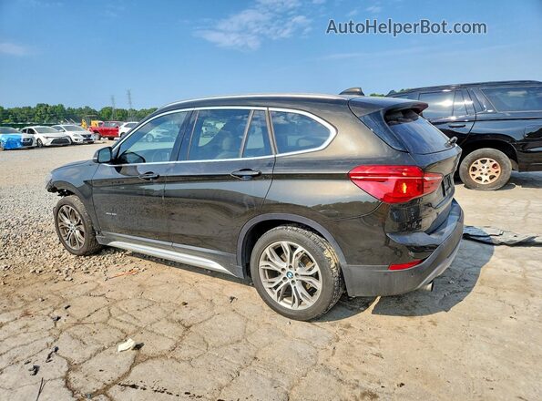 WBXHT3C31G5F64115 2016 BMW X1 Черный Задняя левая четверть