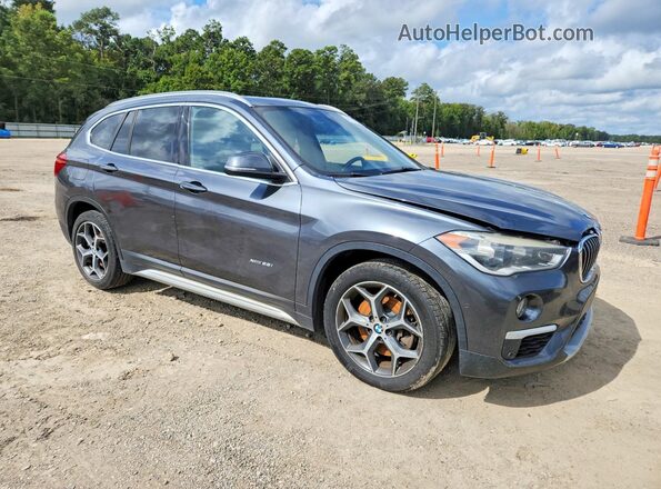 WBXHT3C31GP880843 2016 BMW X1 Gray Передня права чверть