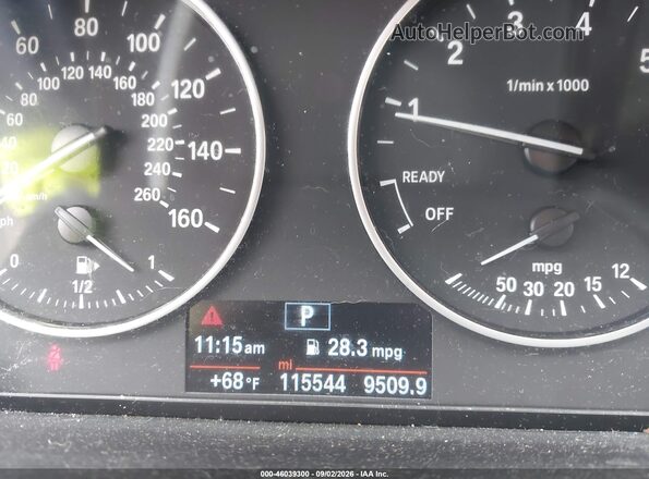 WBXHT3C38G5E53092 2016 BMW X1 Black უკანა სავარძლების ხედი