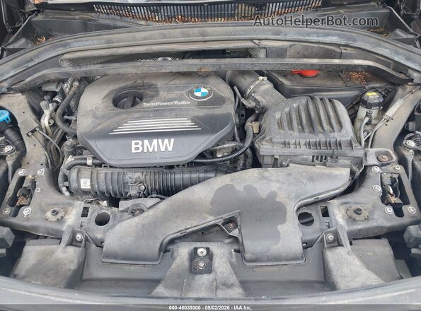 WBXHT3C38G5E53092 2016 BMW X1 Black უკანა ხედი