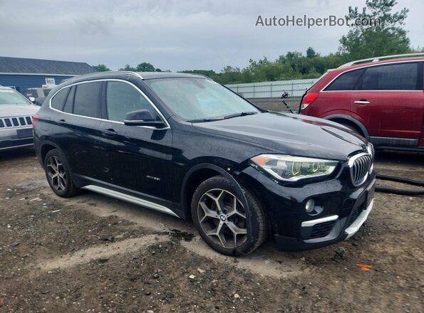 WBXHT3C3XGP881165 2016 BMW X1 Black Przód prawy