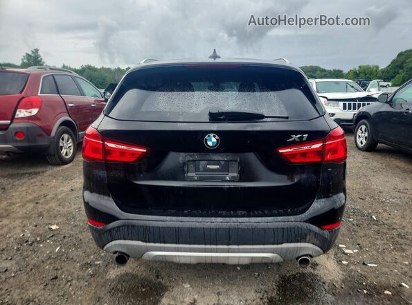 WBXHT3C3XGP881165 2016 BMW X1 Black Widok z tyłu
