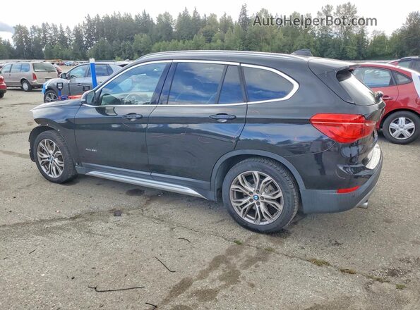 WBXHT3Z32G4A48410 2016 BMW X1 Black Задня ліва чверть