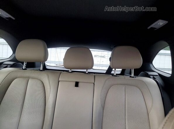 WBXHT3Z32G4A48410 2016 BMW X1 Black Вид задніх сидінь