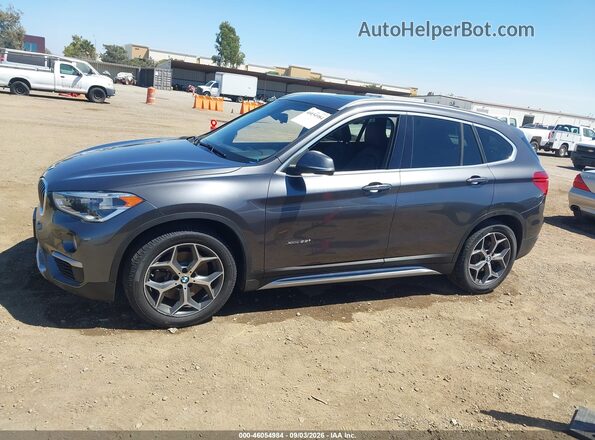 WBXHT3Z32G4A49895 2016 BMW X1 Gray სალონის 360-გრადუსიანი ხედი