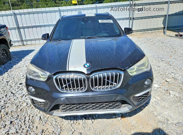 WBXHT3Z37G4A49648 2016 BMW X1 Black Вид спереду