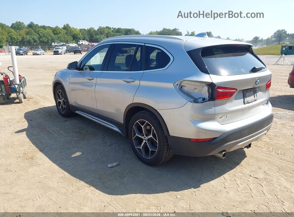 WBXHU7C33J3H43926 2018 BMW X1 Silver Задня ліва чверть