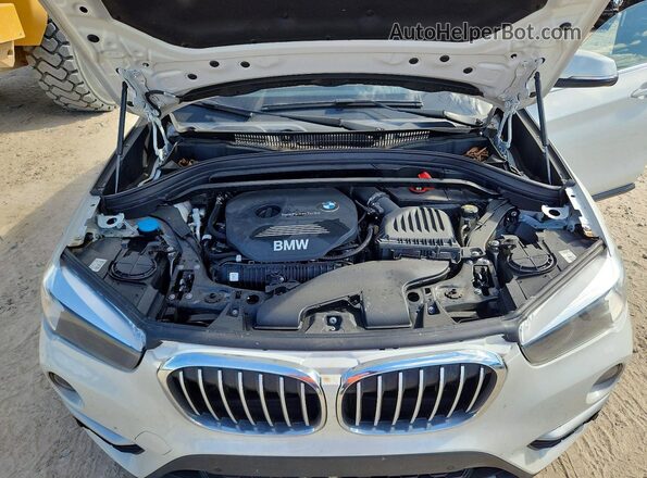 WBXHU7C52K3H45072 2019 BMW X1 White Սալոնի հետևի տեսք