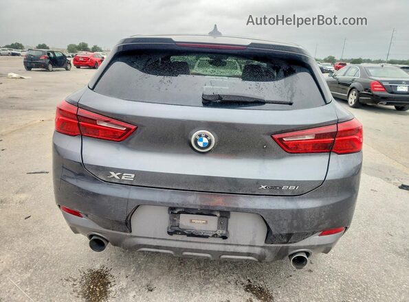 WBXYJ5C31JEB19348 2018 BMW X2 Charcoal Հետևի տեսք