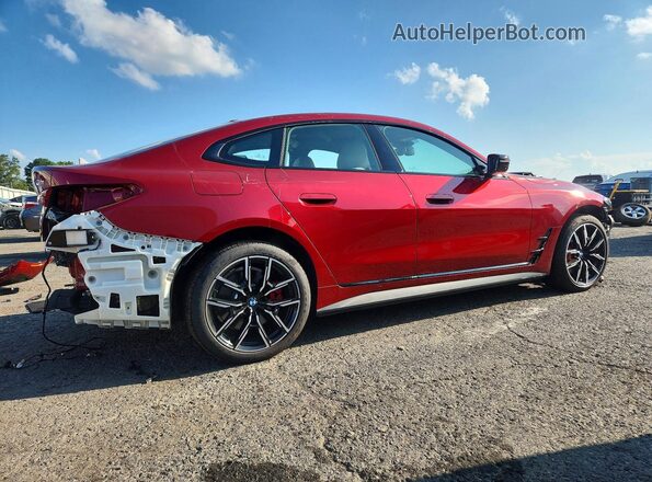 WBY33HD01SFV82492 2025 BMW I4 Maroon Հետևի աջ