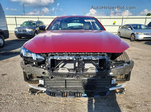 WBY33HD01SFV82492 2025 BMW I4 Maroon Դիմացի տեսք