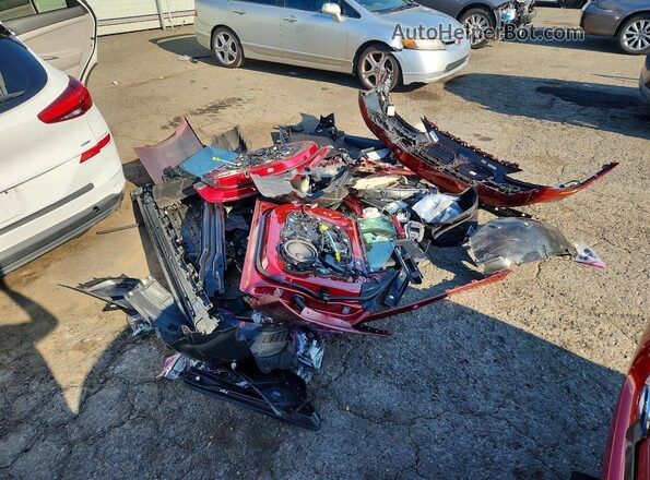 WBY33HD01SFV82492 2025 BMW I4 Maroon Շարժիչի բաժամունքի տեսք
