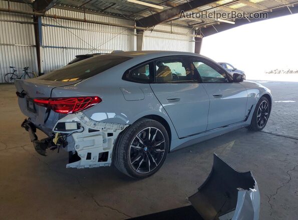WBY33HD06SFV80379 2025 BMW I4 Серый Задняя правая четверть