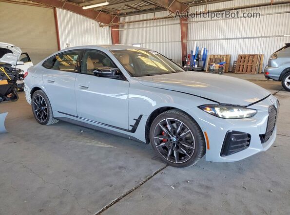 WBY33HD06SFV80379 2025 BMW I4 Серый Передняя правая четверть