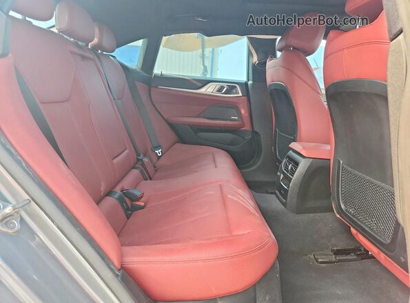 WBY43AW05RFR59926 2024 BMW I4 Silver Rear seats view
