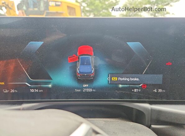 WBY43AW07PFP83233 2023 BMW I4 Черный Вид щитка приборов
