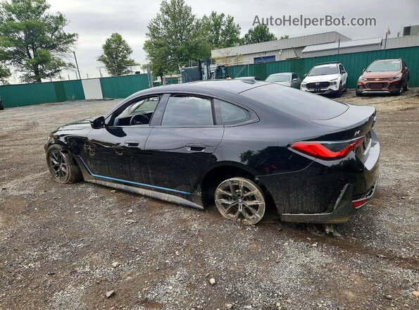 WBY43AW07PFP83233 2023 BMW I4 Черный Задняя левая четверть