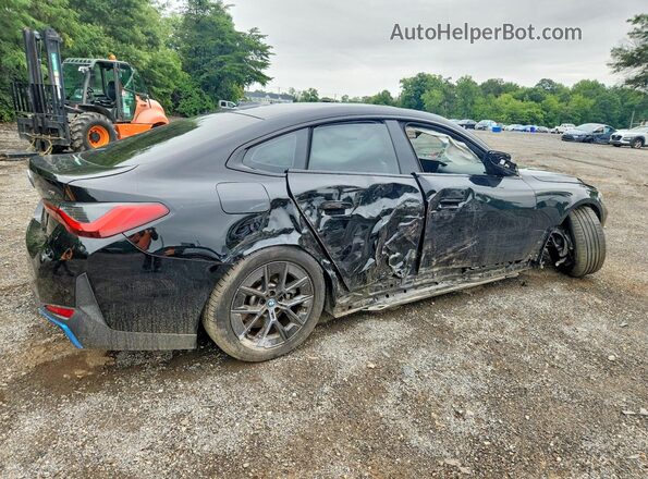 WBY43AW07PFP83233 2023 BMW I4 Черный Задняя правая четверть