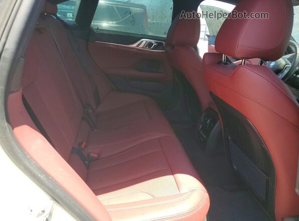 WBY43AW09RFR86921 2024 BMW I4 Белый Вид задних сидений