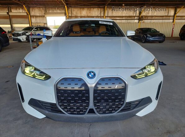 WBY73AW08PFR02565 2023 BMW I4 White წინა ხედი