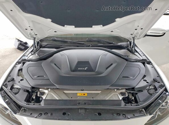WBY73AW09NFM79881 2022 BMW I4 White Вид задньої частини салону