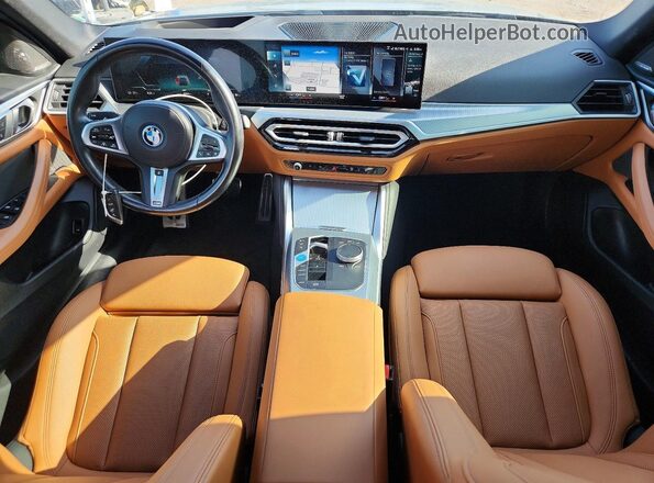 WBY73AW0XPFR25023 2023 BMW I4 Green წინა პანელის ხედი