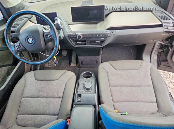 WBY7Z4C5XJVC34557 2018 BMW I3 Blue Առջևի վահանակի տեսք