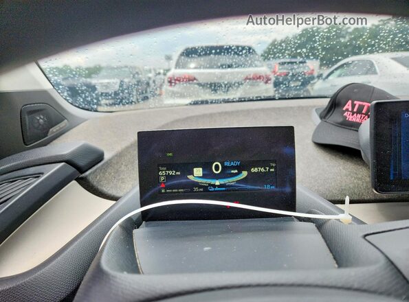 WBY7Z8C51JVB87622 2018 BMW I3 Blue Vista del cuadro de instrumentos