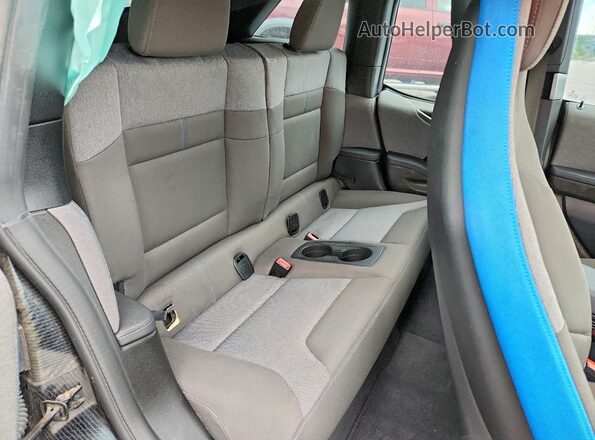 WBY7Z8C51JVB87622 2018 BMW I3 Blue Vista de los asientos traseros